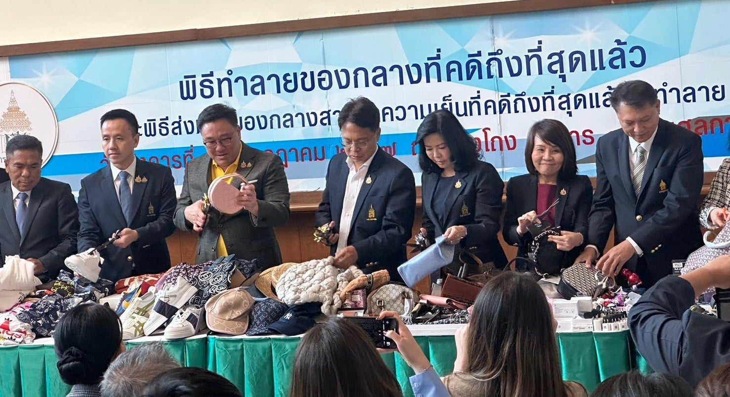 Thailand: Destruction of infringing goods by the Thai Customs